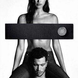 Irina Shayk y Chris Moore, embajadores de la campaña denim de Givenchy invierno 2016