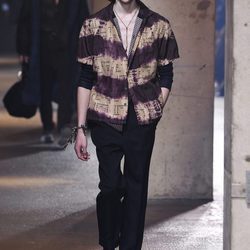 Camisa estilo surfer degradada de Lanvin en la semana de la moda de París para la temporada Otoño/Invierno 2016/2017