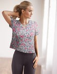 Camiseta de estampado floral de la línea Rosie for Autograph
