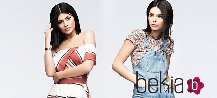 Kendall y Kylie Jenner con peto vaquero para PacSun primavera/verano 2016