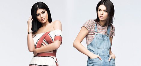 Kendall y Kylie Jenner con peto vaquero para PacSun primavera/verano 2016