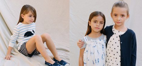 Jersey con dibujo de ballena estampada y pantalones cortos de Nice Things Mini