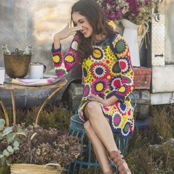 Lucía Rivera Romero vestido de crochet de la primavera/verano 2016 de Highly Preppy