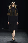 Vestido de punto de jacquards de la colección otoño/invierno 2016/2017 de Sita Murt en 080 Barcelona Fashion