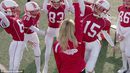 Los ángeles de Victoria's Secret con el uniforme 'The Devils' para la Super Bowl 2016