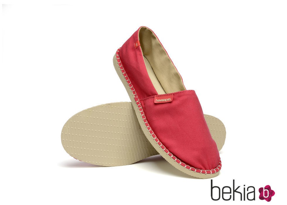 Alpargatas rojas de la colección Origine de Havaianas 