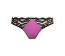 Braguita con encajes en negro y un toque lila de la nueva colección ONE LOVE para San Valentín 2016 de Yamamay