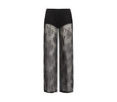 Pantalón de pijama de raso en negro de la nueva colección ONE LOVE para San Valentín de Yamamay