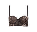 Sujetador con inserciones de piel y tono nude de la nueva colección ONE LOVE para San Valentín 2016 de Yamamay