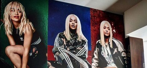 Modelos de calzado de Rita Ora para la nueva campaña para Adidas