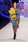 Mono largo con estampado hindú de Desigual en la FW de Nueva York para otoño/invierno 2016/2017