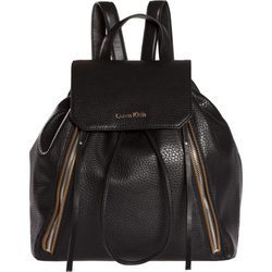Mochila de piel con cremalleras de Calvin Klein para primavera/verano 2016