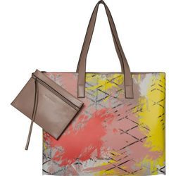Bolso con estampado y monedero a juego de Calvin Klein para primavera/verano 2016