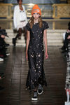 Vestido largo estampado de Alexander Wang en la New York Fashion Week para otoño/invierno 2016/2017