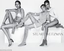 Lily Aldridge, Gigi Hadid y Joan Smalls para Stuart Weitzman