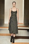 Vestido de cuadros verdes de Victoria Beckham en la FW de Nueva York otoño/invierno 2016/2017