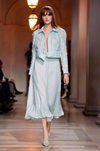 Conjunto serenity afelpado de Carolina Herrera en FW de Nueva York para otoño/invierno 2016/2017
