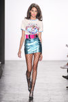 Estampado pin up de Jeremy Scott en la FW de Nueva York para otoño/invierno 2016/2017