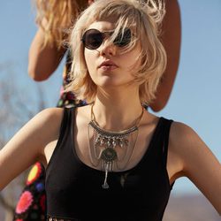 Crop top ganchillo de H&M para el festival Coachella Valley