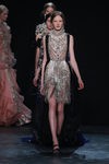 Vestido joya de Marchesa en FW de Nueva York para otoño/invierno 2016/2017
