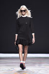 Vestido estilo sport de David Delfín en la FW de Madrid para otoño/invierno 2016/2017
