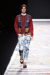 Conjunto estilo masculino de David Delfín en la FW de Madrid para otoño/invierno 2016/2017