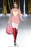 Rayas marineras de Ágatha Ruiz de la Prada en la FW de Madrid para otoño/invierno 2016/2017