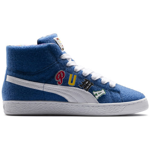 Botín deportiva azul de Puma x Dee & Ricky