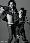 FKA twigs posando para Calvin Klein Jeans con su colección primavera/verano 2016