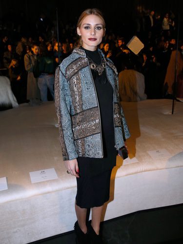 Olivia Palermo en el front row de la Fashion Week de Paris 2016