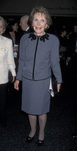 Nancy Reagan durante el estreno de 'Art' en el Doulby Theatre en Los Ángeles