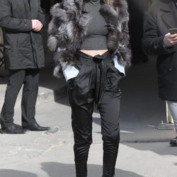 Gigi Hadid en desfile de Chanel en la Paris Fashion Show 2016
