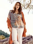 Candice Huffine para VIoleta by Mango catálogo primavera 2016
