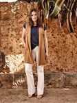 Candice Huffine en Violeta by Mango campaña primavera 2016