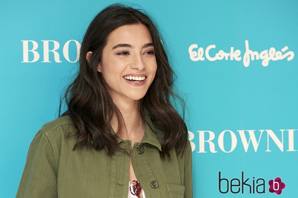 Rocío Crusset en la presentación de Brownie en el Corte Inglés de Madrid