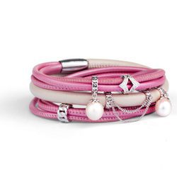 Brazalete fucsia de la colección primavera/verano 2016 de Jennifer Lopez para Endless Jewelry