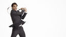 Rafa Nadal con traje de la nueva campaña de Tommy Hilfiger 