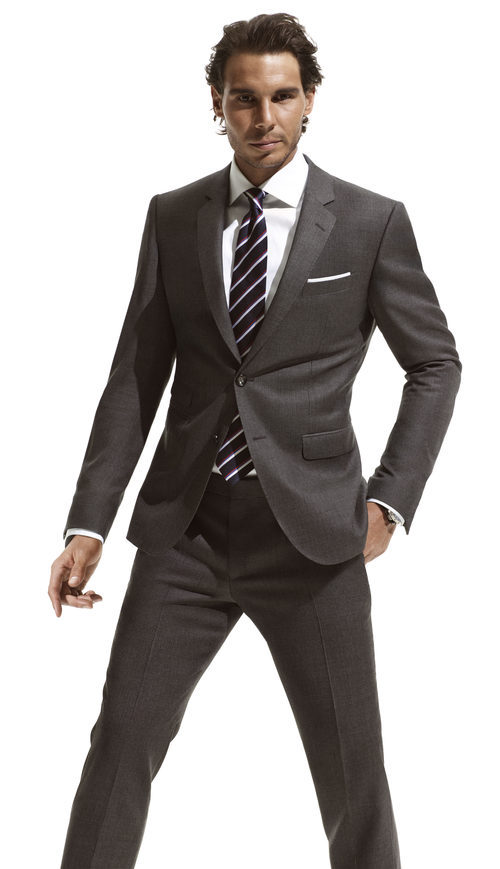 Rafa Nadal en la nueva campaña de trajes de Tommy Hilfiger