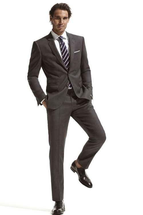 Rafa Nadal posa para Tommy HIlfiger en la nueva campaña de trajes 