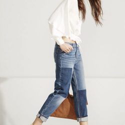 Look vaquero y blusa de la coleccion primavera/verano de Pedro del Hierro 2016