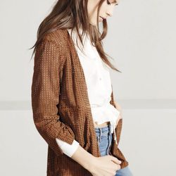 Cazadora de ante de Pedro del Hierro coleccion primavera/verano 2016