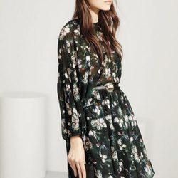 Vestido de flores de Pedro del Hierro coleccion primavera/verano 2016