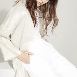 Conjunto blanco de la coleccion primavera/verano 2016 de Pedro del Hierro 