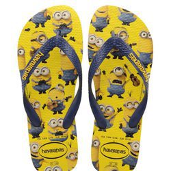 Sandalias Havaianas edición los Minions Amarillas colección primavera/verano 2016