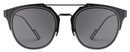 Frontal de las gafas de sol negras de la nueva colección de Dior Homme