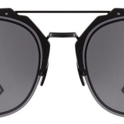 Frontal de las gafas de sol negras de la nueva colección de Dior Homme