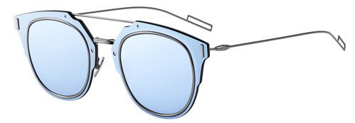 Perspectiva de gafas azules de sol de Dior otoño 2016