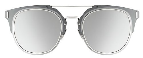 Frontal de las gafas silver de Dior otoño 2016