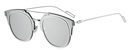 Perspectiva de gafas silver de sol de Dior otoño 2016