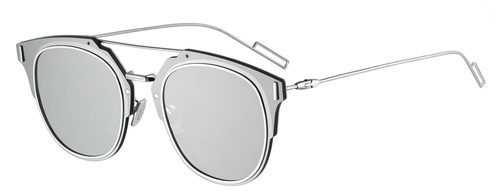 Perspectiva de gafas silver de sol de Dior otoño 2016